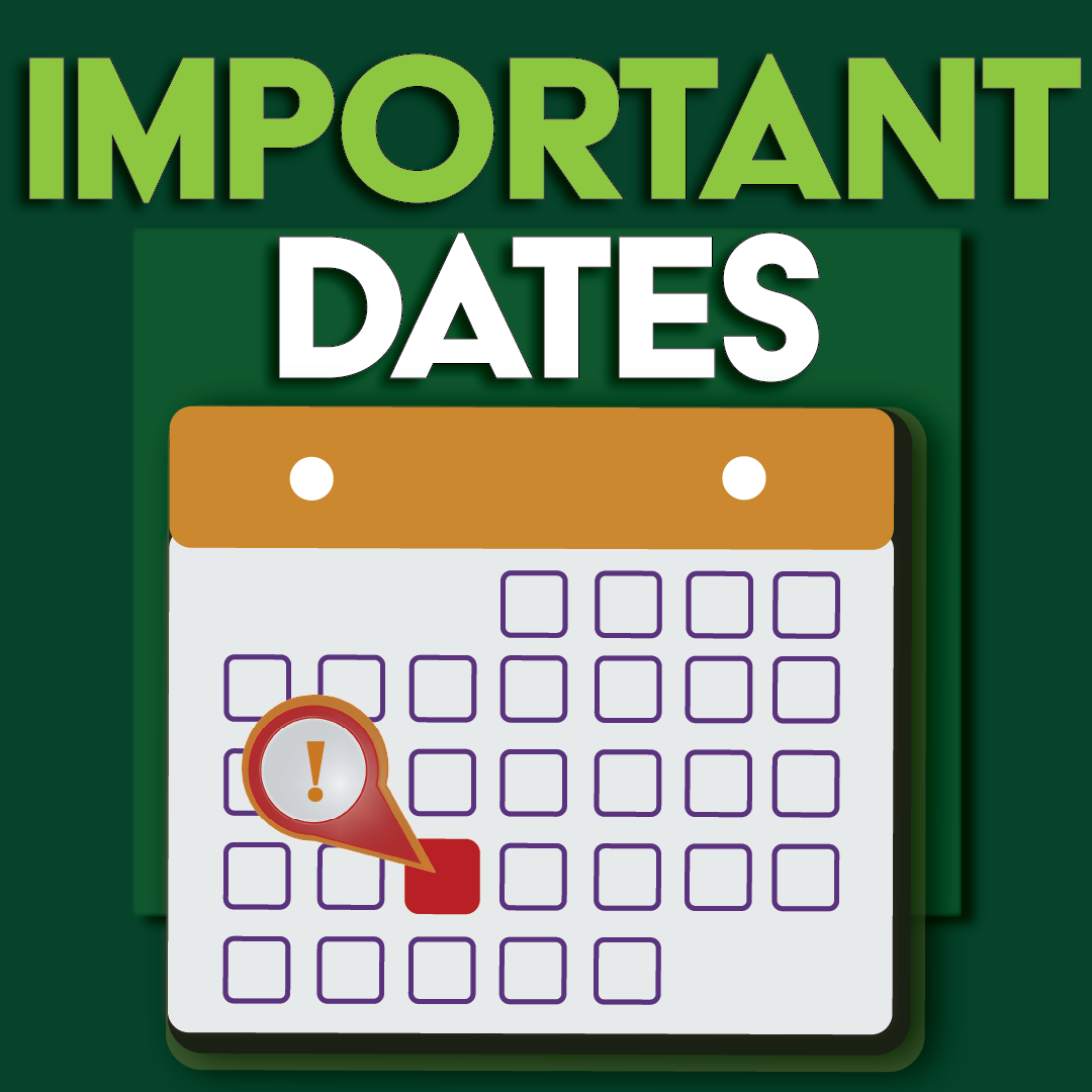Important dates